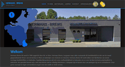 Desktop Screenshot of hermans-brems.be