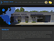 Tablet Screenshot of hermans-brems.be